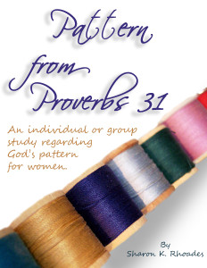Pattern for Proverbs cover rhoades